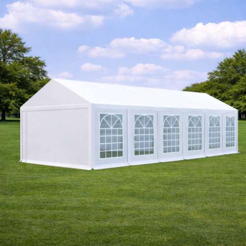אוהל לאירועים 5X12 פרמיום PVC חזק במיוחד TENT-PRO