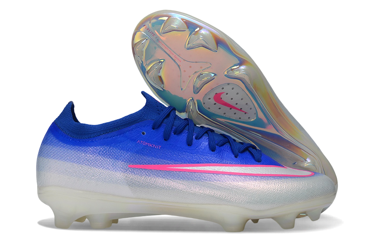 נעלי כדורגל נייק Nike Mercurial FlyLite כחול ורוד