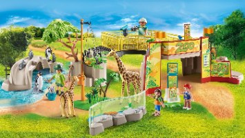 גן חיות - playmobil 71190