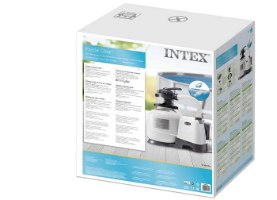 משאבה + מסנן חול 2100 גלון בשעה לבריכה + טיימר מובנה 26646 מבית INTEX