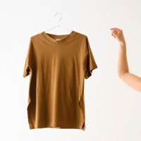 חולצה מדגם איה (שרוול קצר) בצבע חום - אחרונה במלאי במידה 12