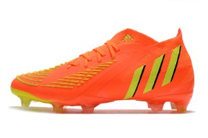 נעלי כדורגל Adidas Predator Edge Geometric.1 FG כתום צהוב