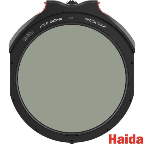 Haida M10-II Drop-In CPL Filter for Haida M10-II holder פולרייזר נשלף עגול למערכת M10 / M10-II Haida