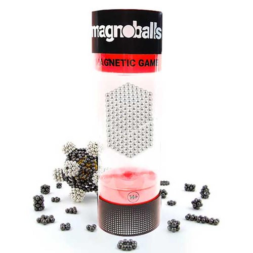 מגנובול - 504 כדורים מגנטים כסף - Magnoballs