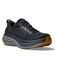 HOKA Bondi 8 נעלי ספורט גברים הוקה בונדי 8 בצבע שחור/נייבי כהה | גברים