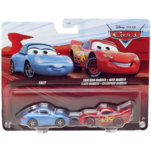 מכוניות פיקסאר - מכוניות זוגי דיסני  פיקסאר - DISNEY PIXAR CARS Sally and Lightning McQueen