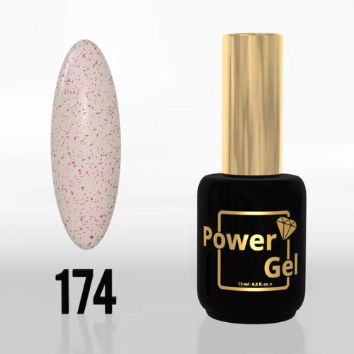 לק ג'ל 174 פאוור ג'ל POWER GEL