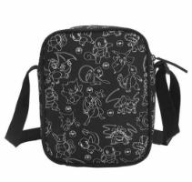 CYP Pokemon Shoulder Bag "Gotta catch 'em all תיק צד קטן פוקימון בעיצוב פיקאצ'ו וצ'ריזארד