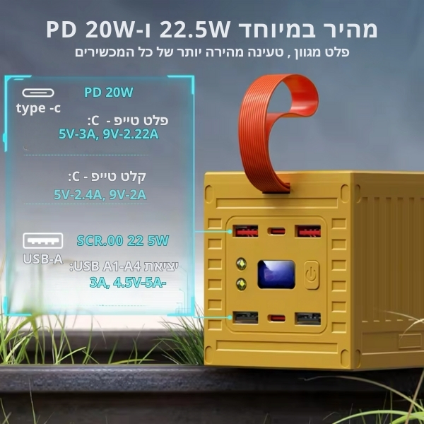 תחנת-כוח-ניידת-60000mAh-9