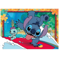 קלמנטוני - זוג פאזלים 2x20 חלקים לילו וסטיץ - Clementoni Puzzle