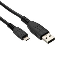 כבל מתאם Micro USB2.0 זכר B לחיבור USB2.0 זכר A באורך 1.5 מטר