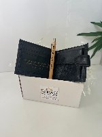 ארנק + עט במבוק עם חריטה אישית