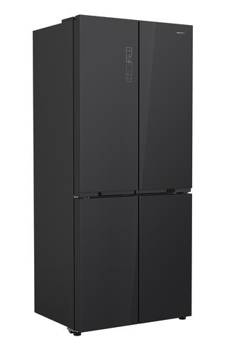 מקרר 4 דלתות 485 ליטר זכוכית שחור PROVIEW