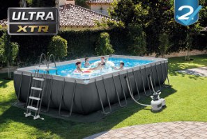בריכת אולטרה עמודים מלבנית ULTAR XTR (732X366X132 סמ) 26364 מבית INTEX