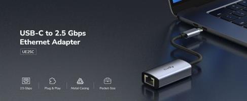 כרטיס רשת CUDY USB-C to 2.5Gb