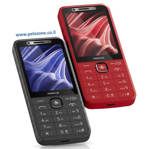 נוקיה 215 החדש עם מצלמת סלפי Nokia 215 4G (2026) (הדור השני) כשר