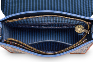 Cross Body דגם FRANCES IMANI כחול מידות 19x7x17.5 ס"מ של חברת PIP STUDIO