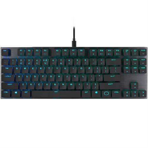 מקלדת גיימינג מכאנית CoolerMaster SK630 Cherry MX RGB עברית/אנגלית