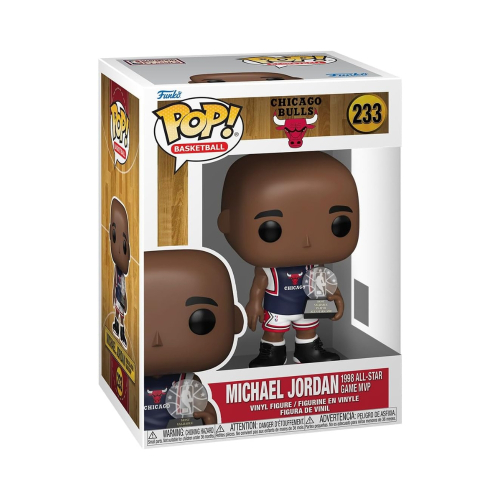 בובת פופ כדורסלן מייקל ג'ורדן - Funko POP NBA CHICAGO BULLS MICHAEL JORDAN #233