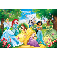 קלמנטוני -  פאזל 60 חלקים מקסי נסיכות - Clementoni Maxi Puzzle Disney Princess 26471