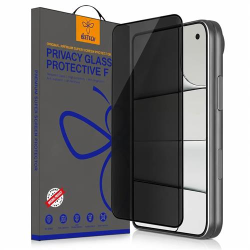מגן מסך זכוכית מלאה BeeTech Privacy פרטיות ל- iPhone Duo