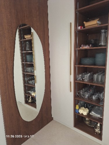 מראת קריסטל אמורפית 160/60