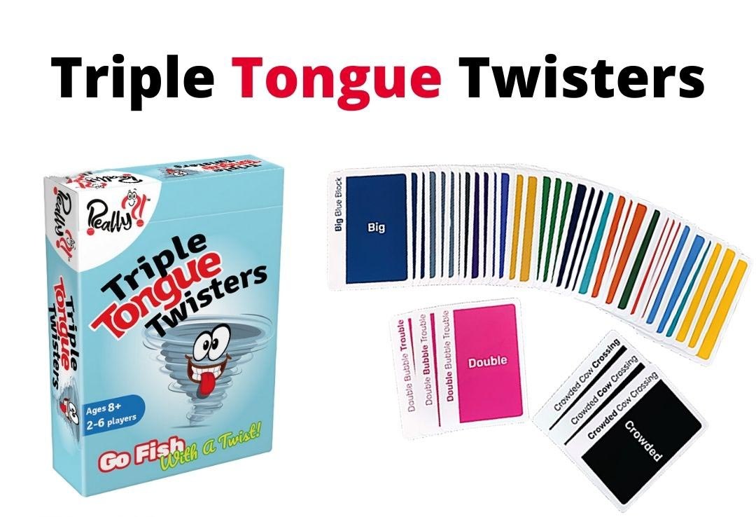 Triple Tongue Twisters - משחק שובר שניים