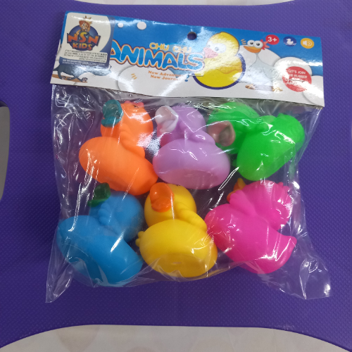 מארז 6 ברווזים צבעוני לאמבטיה  228