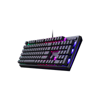 מקלדת גיימינג מכאנית CoolerMaster MK750 RGB Blue Switch עברית/אנגלית