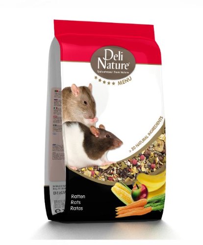מזון לעכברים וחולדות סופר פרימיום 2.5 ק"ג דלי נייצ'ר