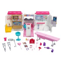 ברבי - אמבולנס מרפאה ניידת - FRM19 BARBIE