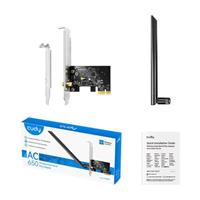 כרטיס רשת Cudy WE650 PCIE WIFI 5 Dual Band Card