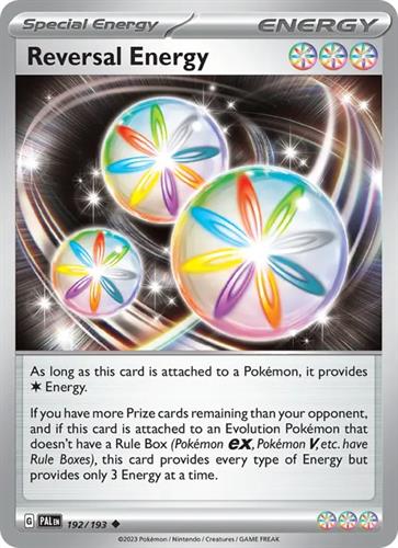 קלף בודד single פוקימון - reversal energy - Paldea Evolved - 192/193