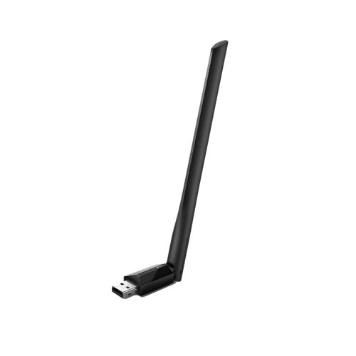 מתאם Wi-Fi USB ‏TP-Link Archer T2U Plus AC600 עם אנטנה חיצונית