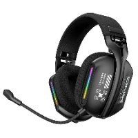 אוזניות גיימינג אלחוטיות Onikuma GT808 – מיקרופון נשלף | RGB | קישוריות משולשת
