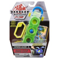 ערכת אחסון בקוגן מקורי עם קליפס קלפים ודמות Bakugan Baku-clip