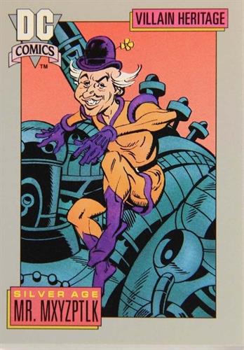 קלף בודד די.סי קומיקס DC Comics - The Fifth Dimension - Villain Heritage - 29