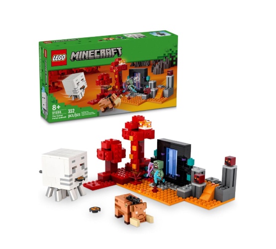 מארב הפורטל לנת’ר לגו Lego Minecraft 21255
