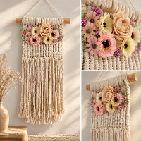 מקרמה ואריגה flowers