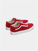 VANS OLD SKOOL- יוניסקס- אדום קטיפה