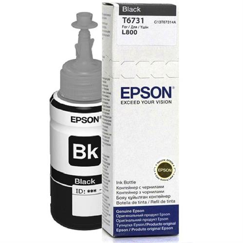 EPSON דיו B.70ML INK BLACK T6731