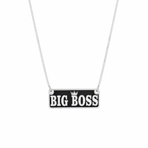 שרשרת BIG BOSS מלבנית