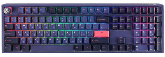 Ducky One 3 Cosmic – מקלדת מכנית בעיצוב ייחודי ותאורה מרהיבה