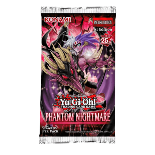 Yu-Gi-Oh! Phantom Nightmare Booster Pack קלפי יו-גי-הו TCG מקוריים חבילת בוסטר