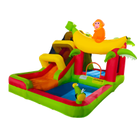 Mirajump MJ07 – מתקן מתנפח צבעוני לילדים לפיתוח תנועה וקואורדינציה.