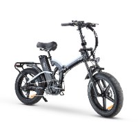 אופניים חשמליים ריידר פרו עם שיכוך מלא וסוללה 48 וולט 20 אמפר - צבע לבן (RIDER PRO 48V/20AH - WHITE)
