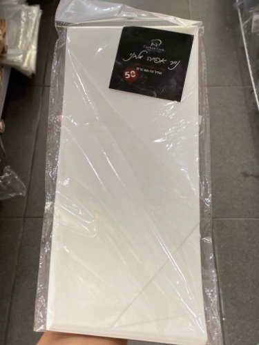 נייר אפיה מלבני גודל 60*13