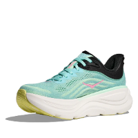 HOKA BONDI 9 נעלי ספורט לאישה בונדי 9 בצבע כחול ספארק/מנטה | הוקה נשים