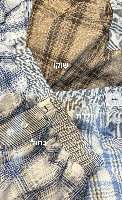 חצאית בלון משבצות