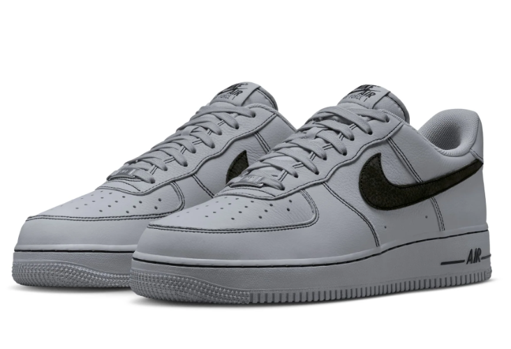סניקרס נייק אייר פורס Air Force 1 Low אפור שחור